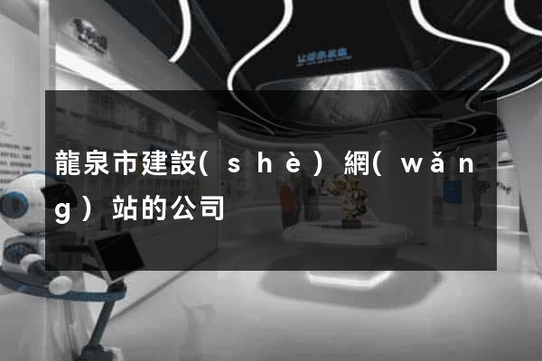 龍泉市建設(shè)網(wǎng)站的公司