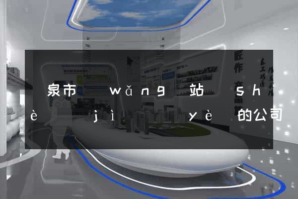 龍泉市網(wǎng)站設(shè)計(jì)專業(yè)的公司