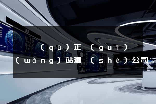 龍灣區(qū)正規(guī)網(wǎng)站建設(shè)公司