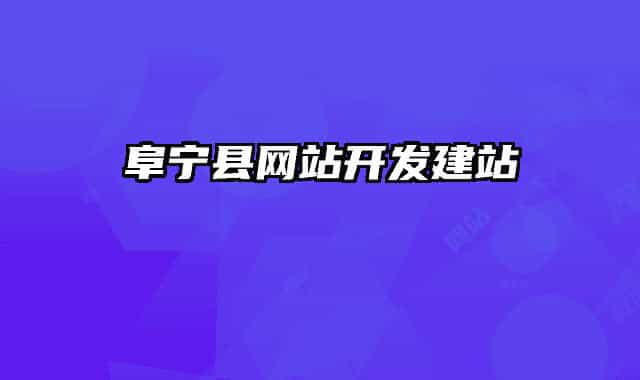 阜寧縣網(wǎng)站開發(fā)建站