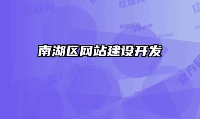 南湖區(qū)網(wǎng)站建設開發(fā)