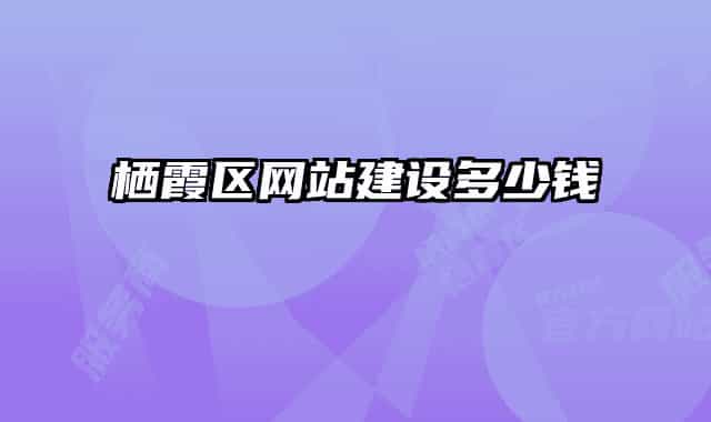 棲霞區(qū)網(wǎng)站建設(shè)多少錢