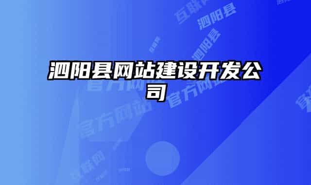 泗陽縣網(wǎng)站建設(shè)開發(fā)公司