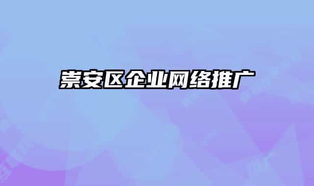 崇安區(qū)企業(yè)網(wǎng)絡(luò)推廣
