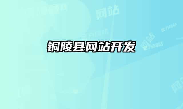 銅陵縣網(wǎng)站開發(fā)