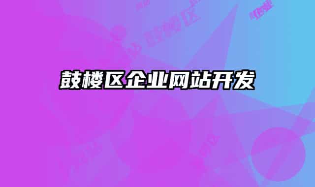 鼓樓區(qū)企業(yè)網(wǎng)站開發(fā)