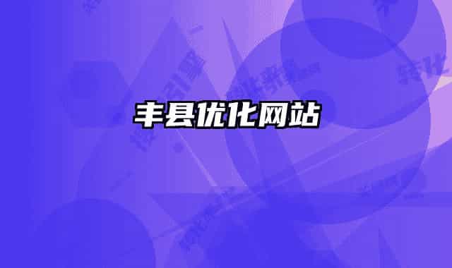 豐縣優(yōu)化網(wǎng)站