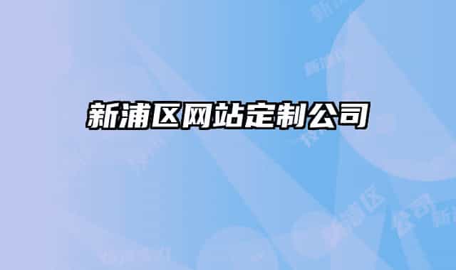 新浦區(qū)網(wǎng)站定制公司