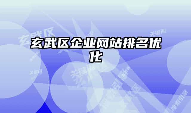 玄武區(qū)企業(yè)網(wǎng)站排名優(yōu)化