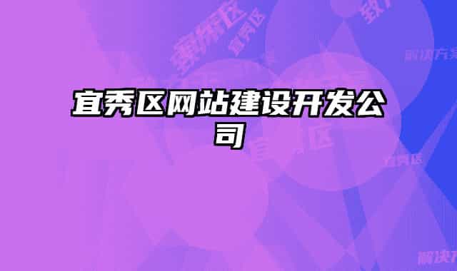 宜秀區(qū)網(wǎng)站建設(shè)開(kāi)發(fā)公司