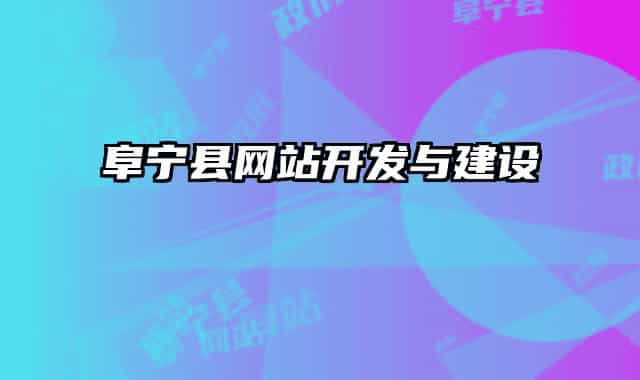 阜寧縣網(wǎng)站開發(fā)與建設