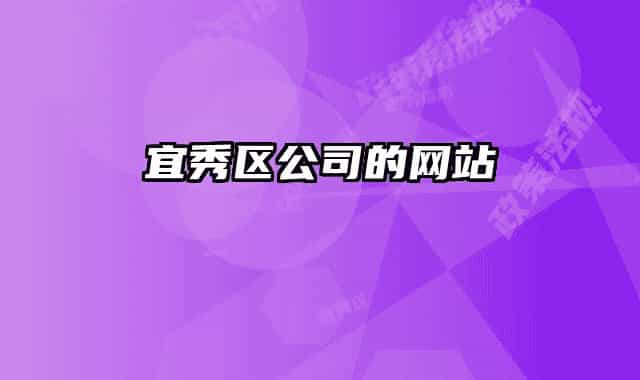 宜秀區(qū)公司的網(wǎng)站